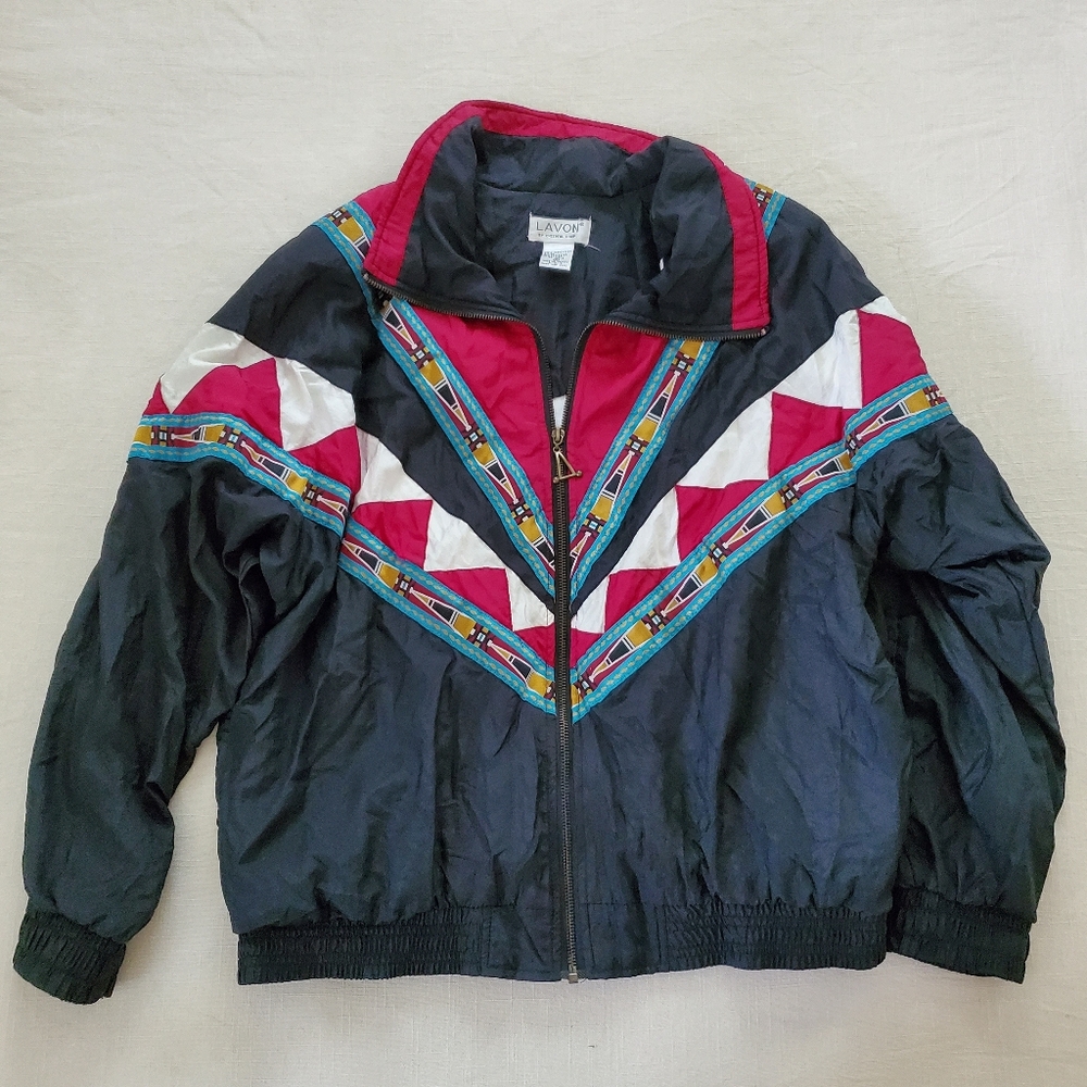 Vintage Lavon Windbreaker jacket medium